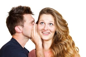 dirty pick up lines man whispering to woman